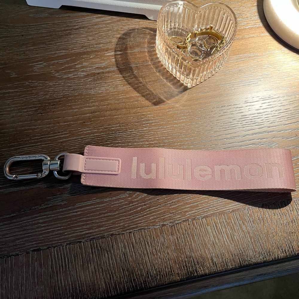 Lululemon Never Lost Keychain